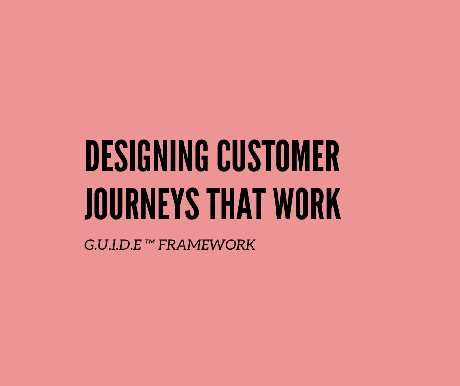 G.U.I.D.E™: The Customer Journey Framework Built for the Experience Era